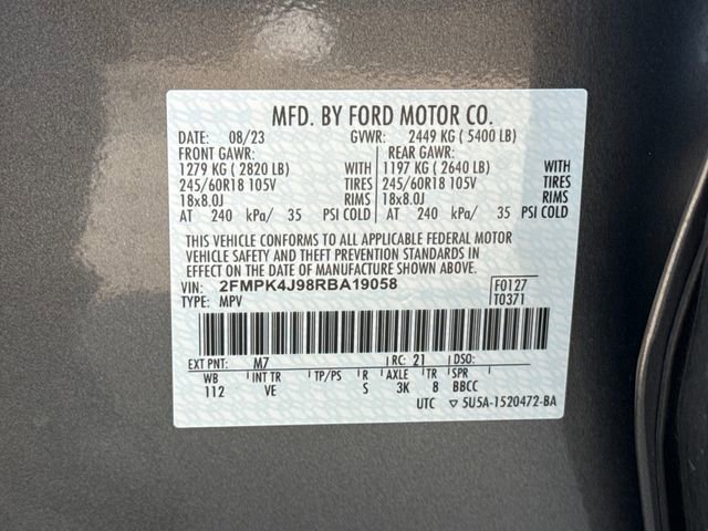 Used 2024 Ford Edge SEL w/ Convenience Package AWD/4WD image 25