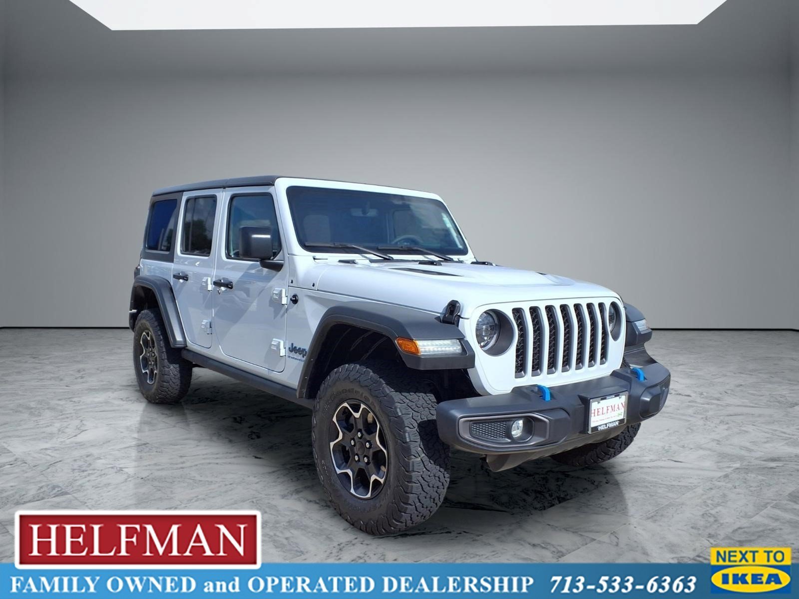 Used 2023 Jeep Wrangler Unlimited Rubicon 4xe image 1