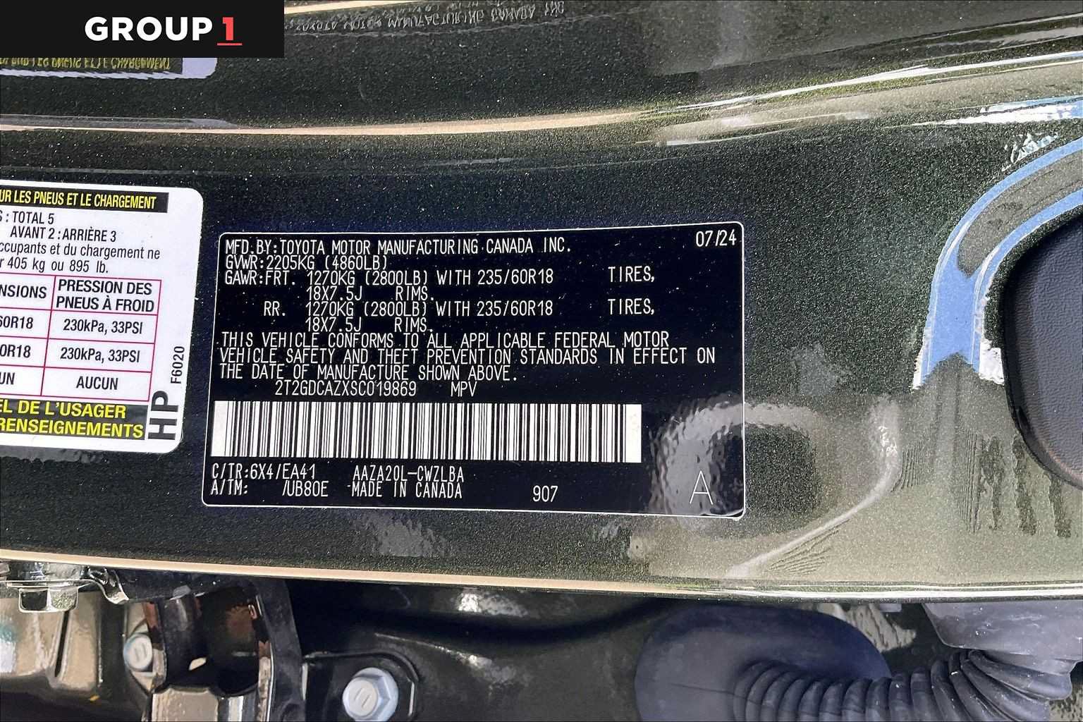 Certified 2025 Lexus NX 250 FWD w/ Cold Area Package image 34