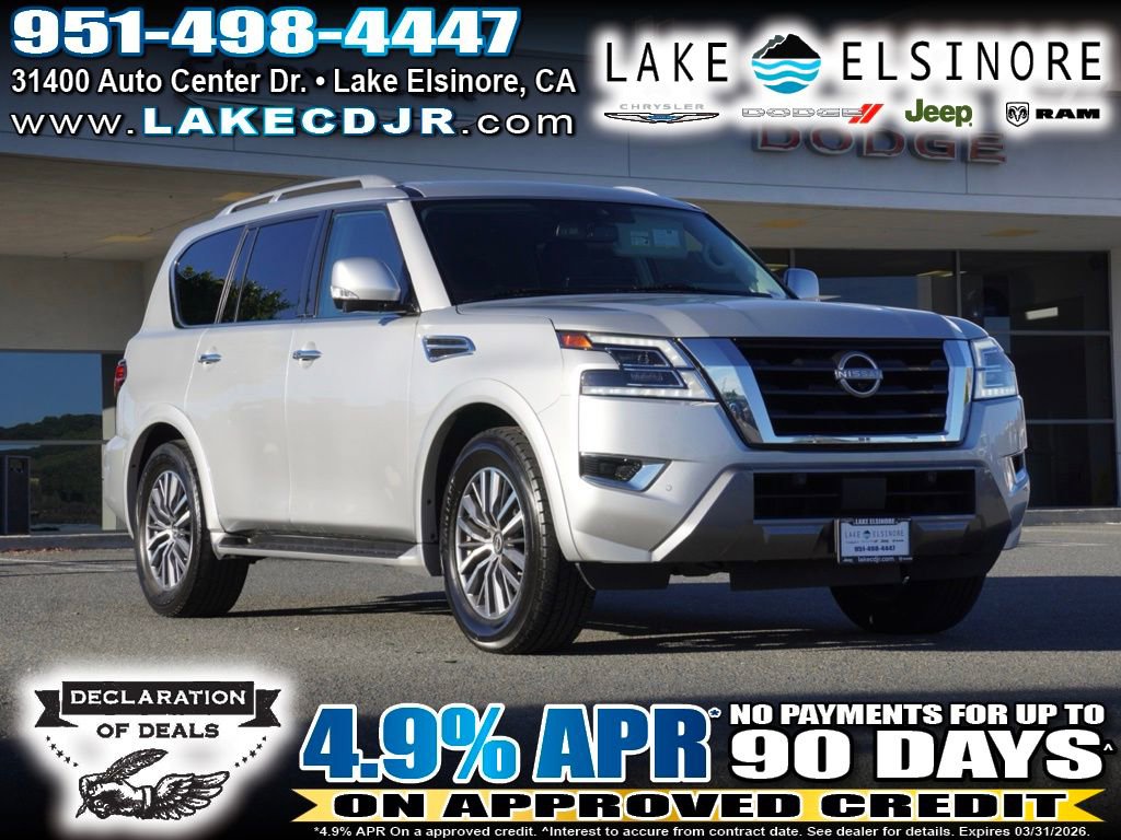 Used 2024 Nissan Armada SL w/ Captain's Chairs Package image 1