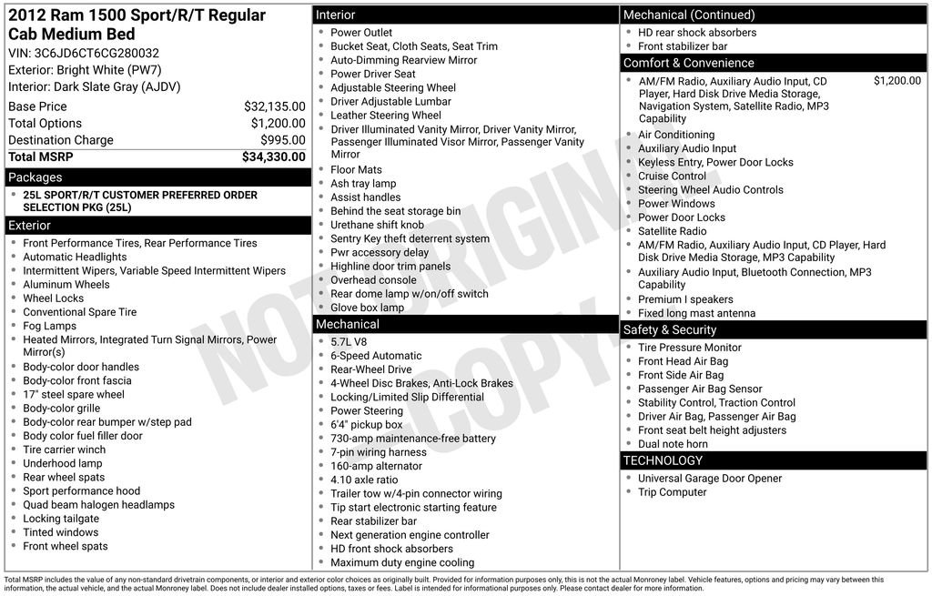 Used 2012 RAM 1500 Sport RWD image 28