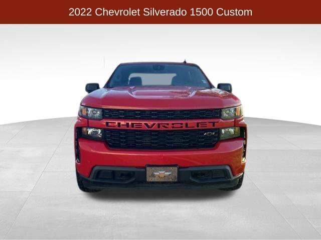 Used 2022 Chevrolet Silverado 1500 Custom w/ LPO, Blackout Package RWD image 2