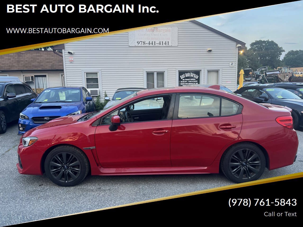 Used 2015 Subaru WRX Limited AWD/4WD image 1