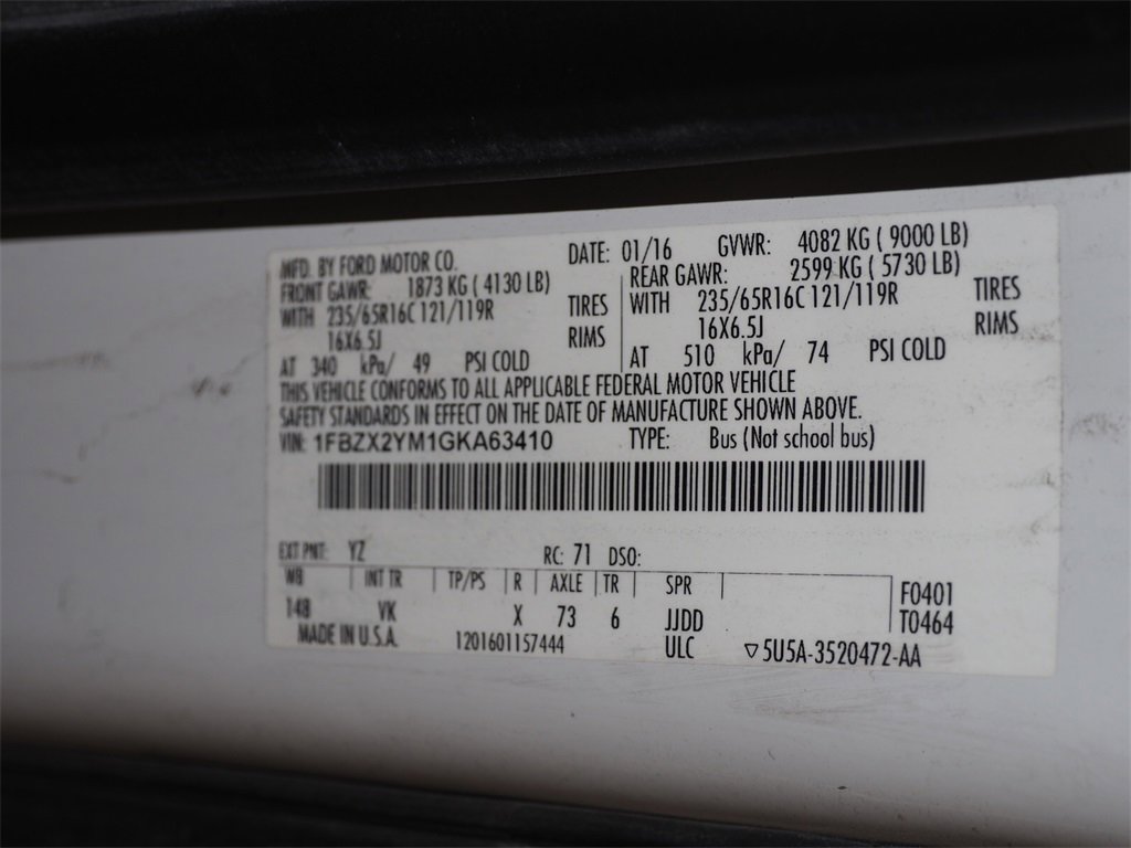 Used 2016 Ford Transit 350 XL image 22