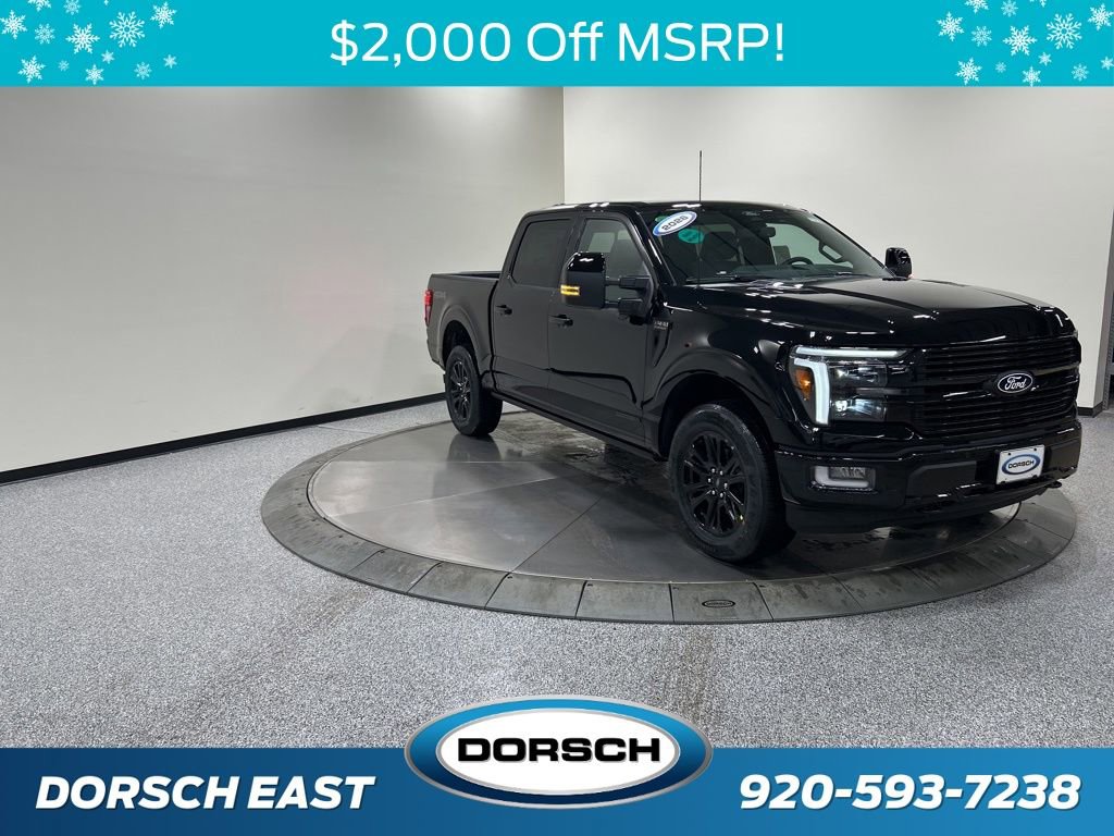 New 2026 Ford F150 Platinum w/ Equipment Group 702A High image 3