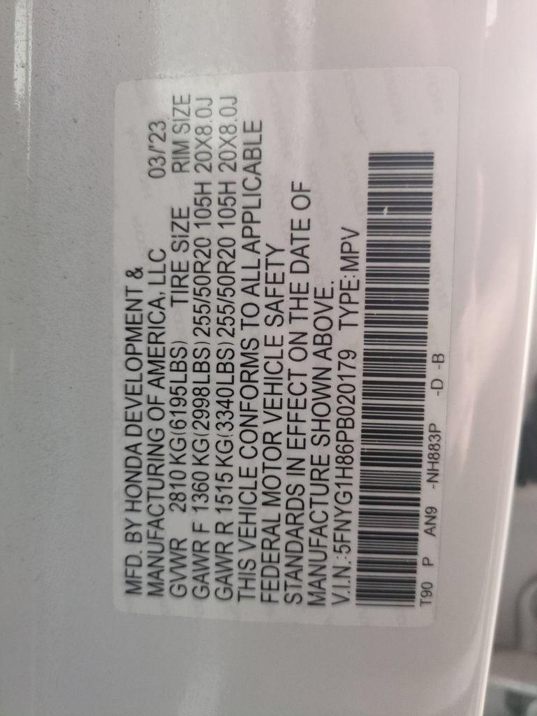 Certified 2023 Honda Pilot Elite image 34