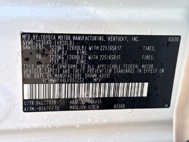Used 2020 Toyota RAV4 LE AWD/4WD image 19