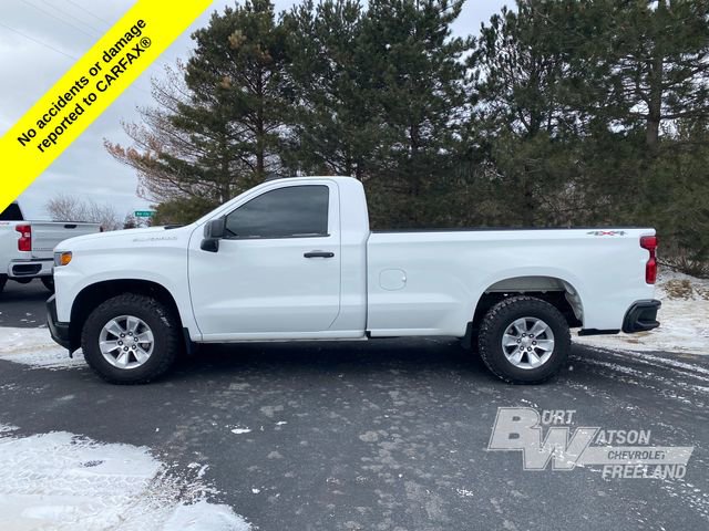 Used 2021 Chevrolet Silverado 1500 W/T w/ WT Value Package AWD/4WD video 3