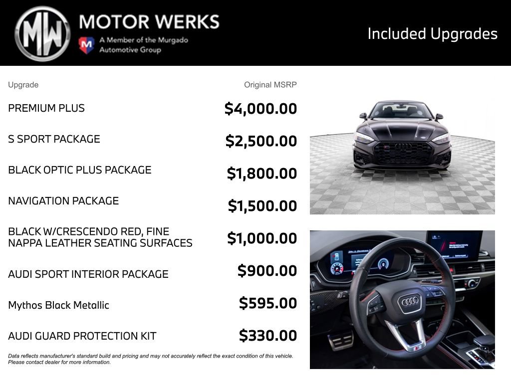 Used 2023 Audi S5 Premium Plus w/ Premium Plus AWD/4WD image 4