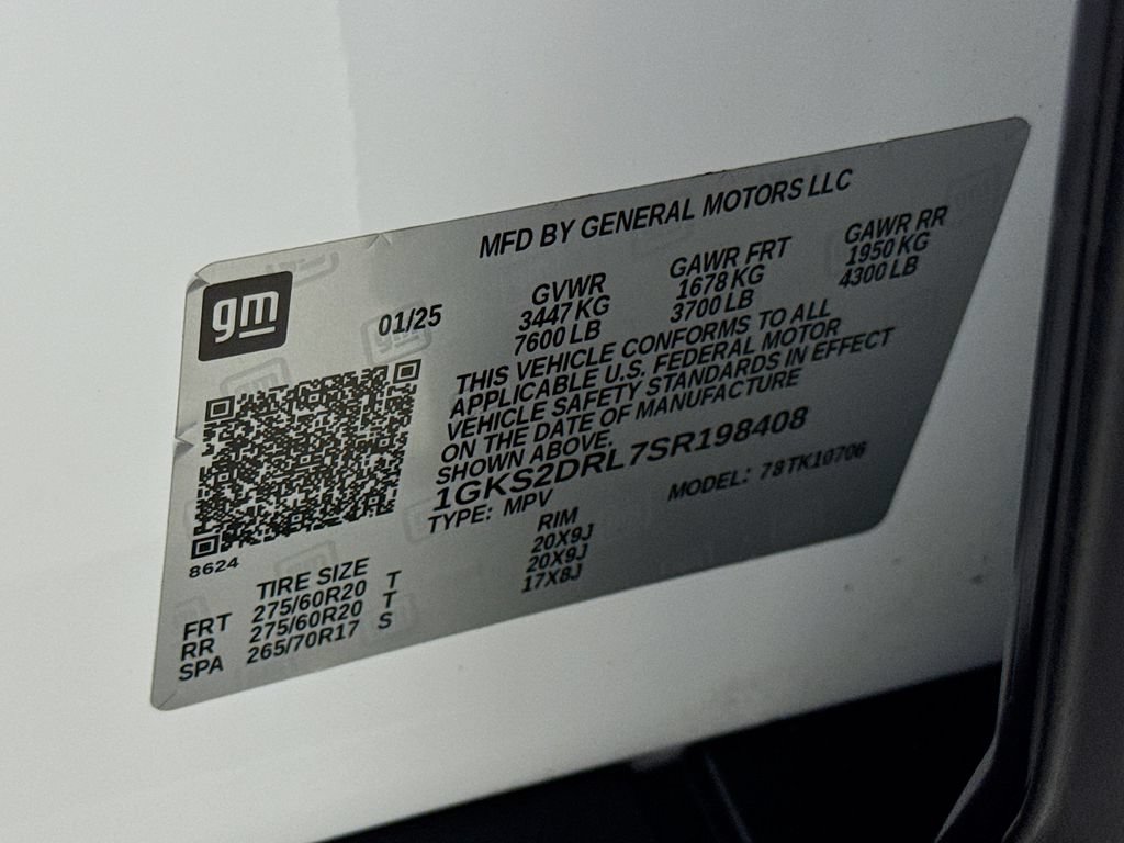 Certified 2025 GMC Yukon Denali AWD/4WD image 32