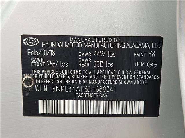 Used 2018 Hyundai Sonata SEL FWD image 24