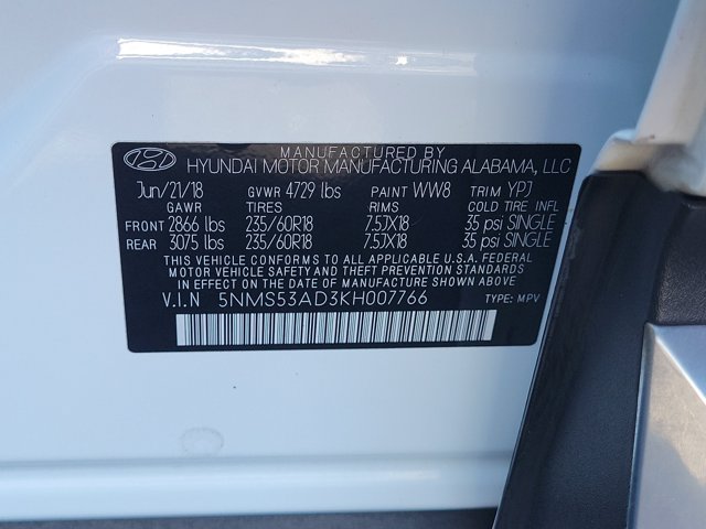 Used 2019 Hyundai Santa Fe Limited FWD image 32