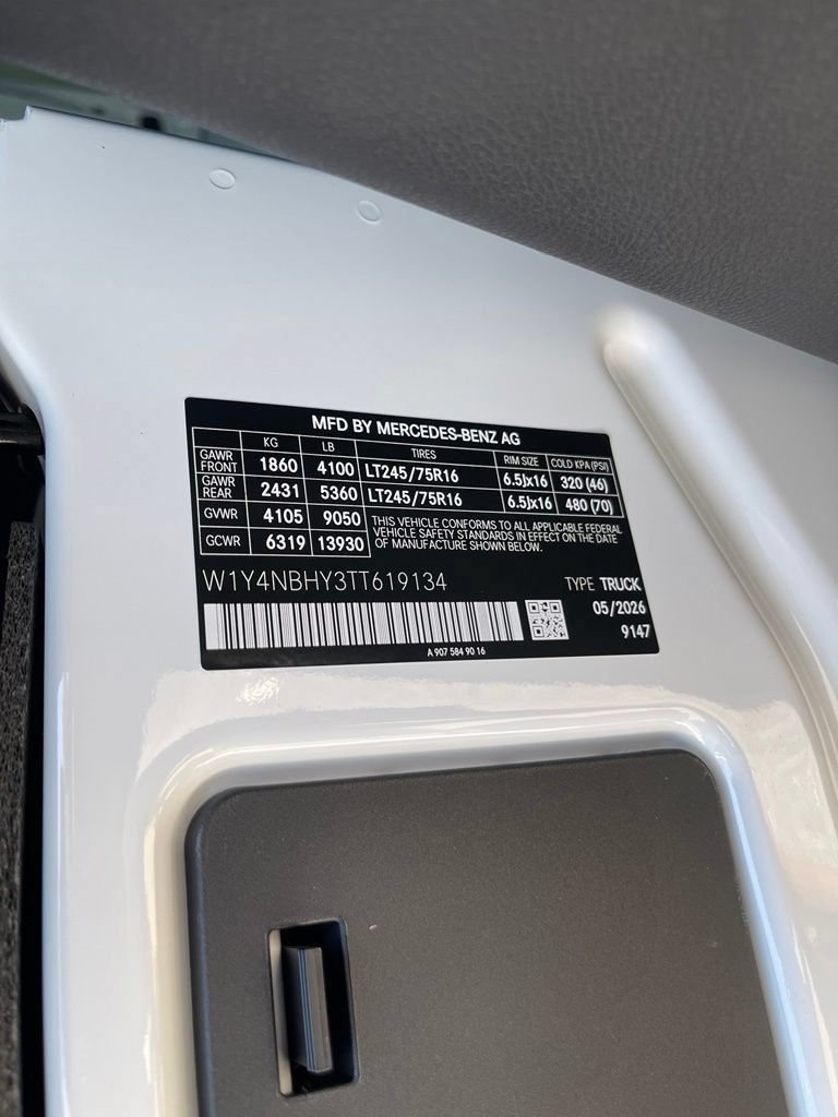 New 2026 Mercedes-Benz Sprinter 2500 image 20