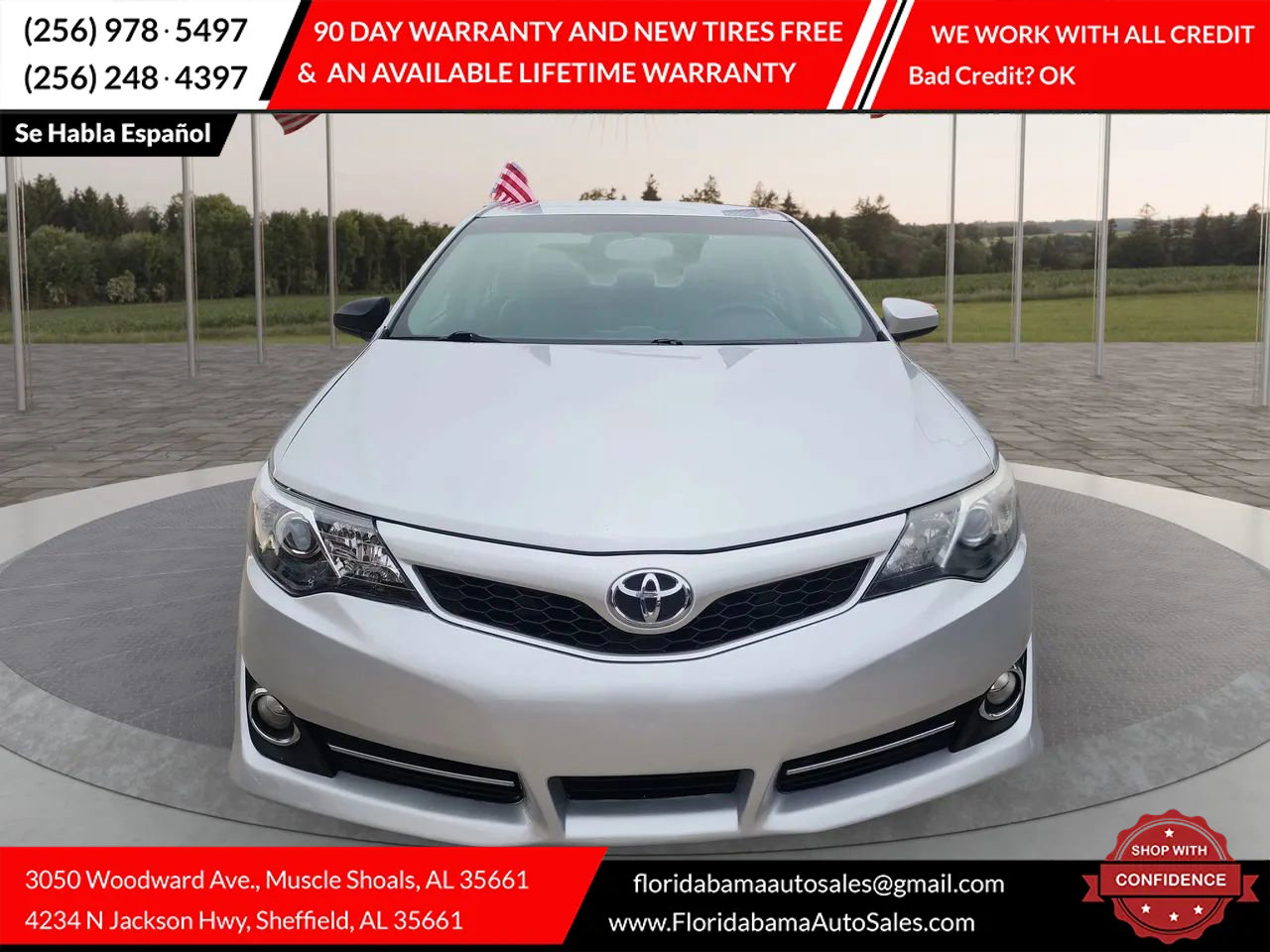 Used 2014 Toyota Camry SE image 2