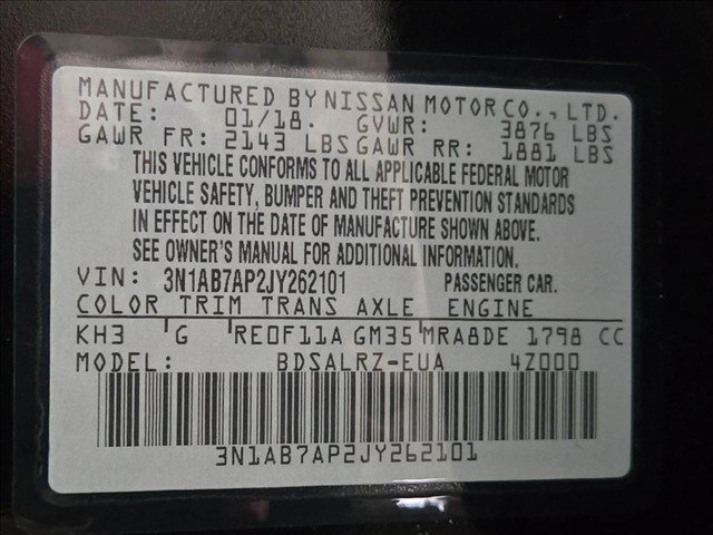 Used 2018 Nissan Sentra SR w/ Technology Package FWD image 22