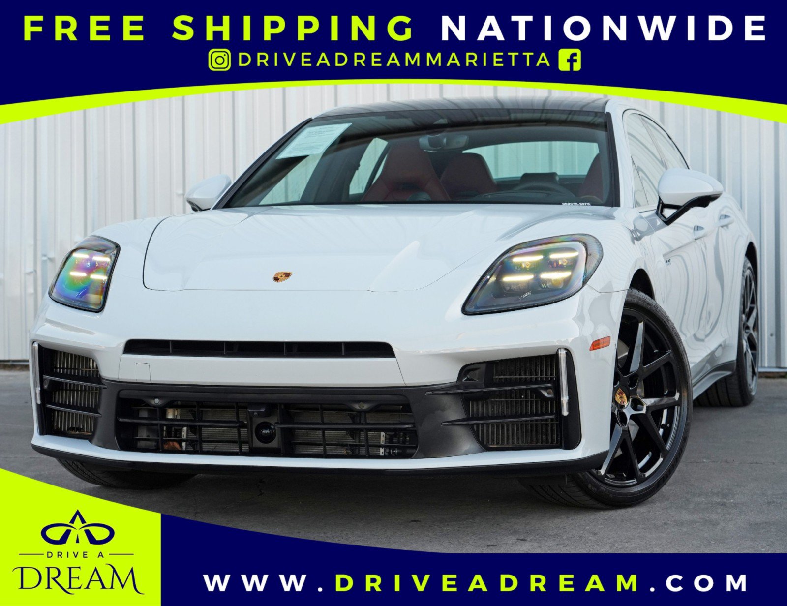 Used 2025 Porsche Panamera 4S w/ Premium Package AWD/4WD image 1