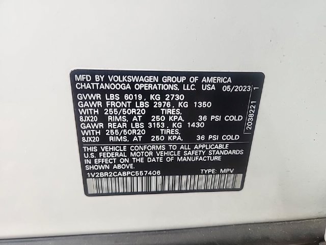 Used 2023 Volkswagen Atlas SEL AWD/4WD image 18
