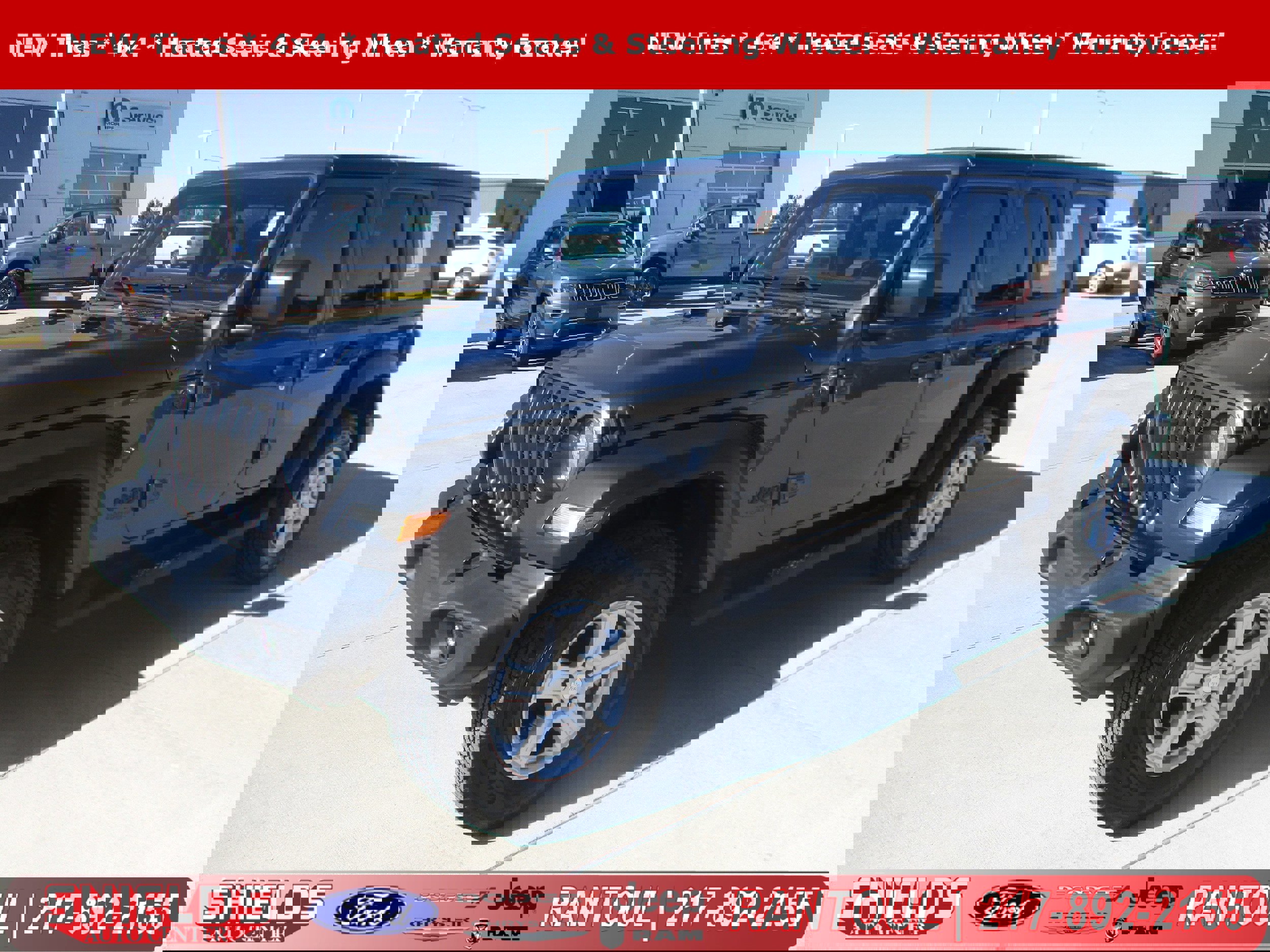 Used 2022 Jeep Wrangler Unlimited Sport image 1