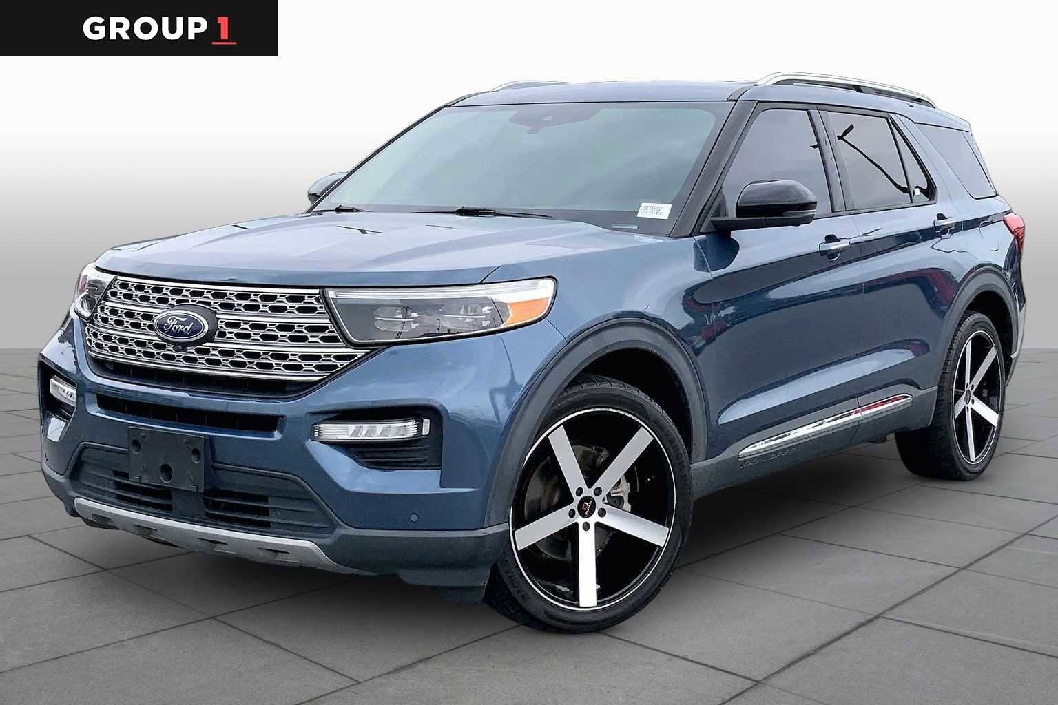 Used 2020 Ford Explorer Limited w/ Class III Trailer Tow Package RWD image 1
