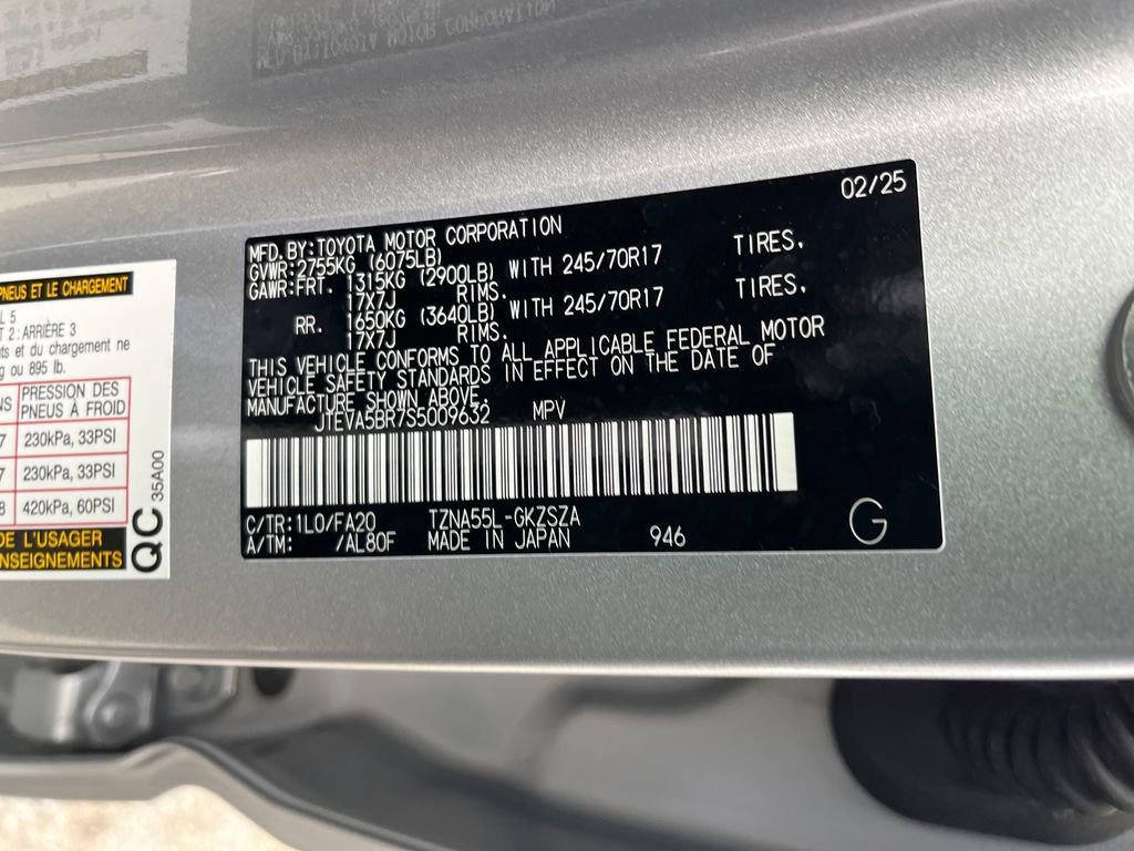 Certified 2025 Toyota 4Runner SR5 image 35