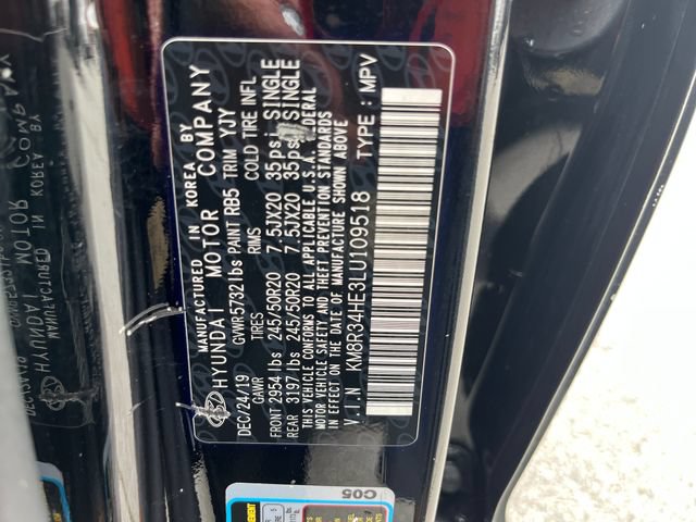 Used 2020 Hyundai Palisade SEL w/ Convenience Package FWD image 12