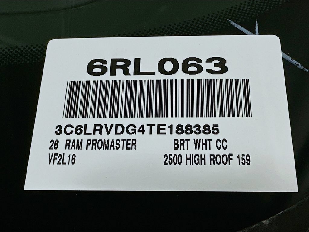 New 2026 RAM ProMaster 2500 w/ Safety Group FWD image 17