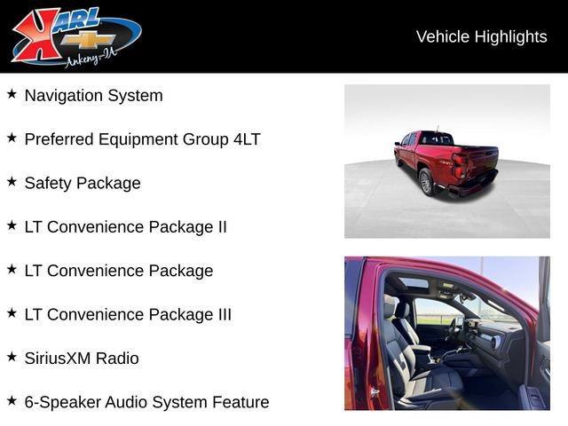 Used 2024 Chevrolet Colorado LT w/ LT Convenience Package III image 2