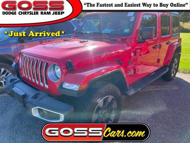 Certified 2020 Jeep Wrangler Unlimited Sahara image 1