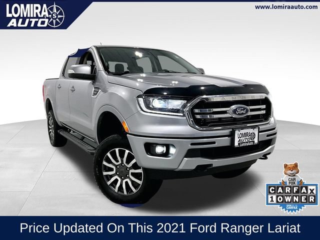 Used 2021 Ford Ranger Lariat w/ Trailer Tow Package AWD/4WD 360° Tour