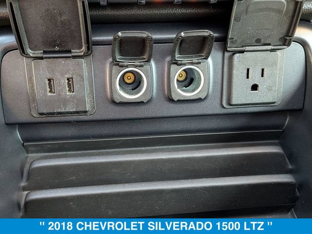 Used 2018 Chevrolet Silverado 1500 LTZ Z71 w/ LTZ Plus Package AWD/4WD image 28