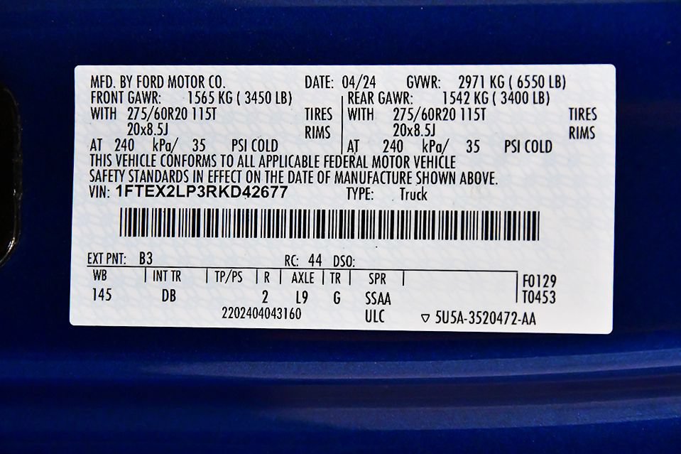 Used 2024 Ford F150 STX AWD/4WD image 17