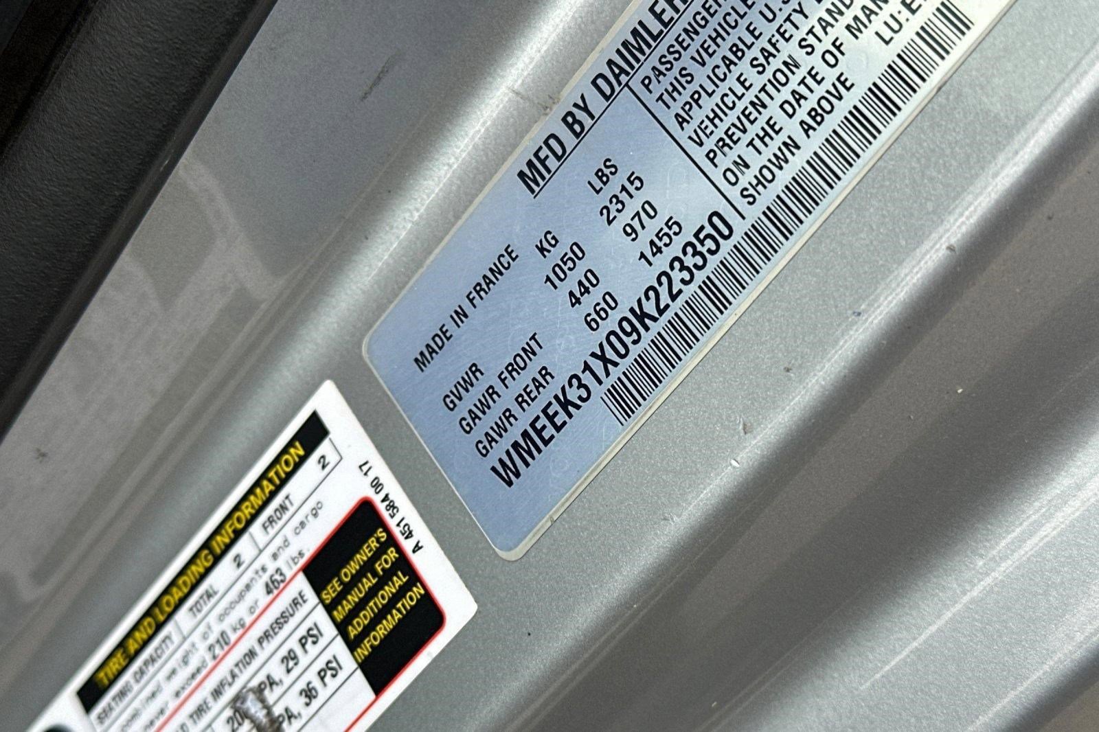 Used 2009 smart fortwo passion image 17