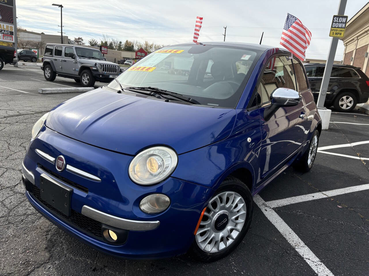 Used 2014 FIAT 500 Lounge w/ Luxury Leather Package image 2