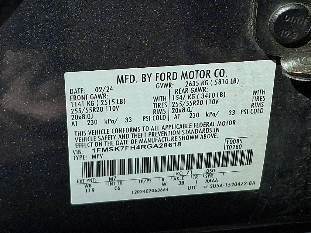 Used 2024 Ford Explorer Limited RWD image 28