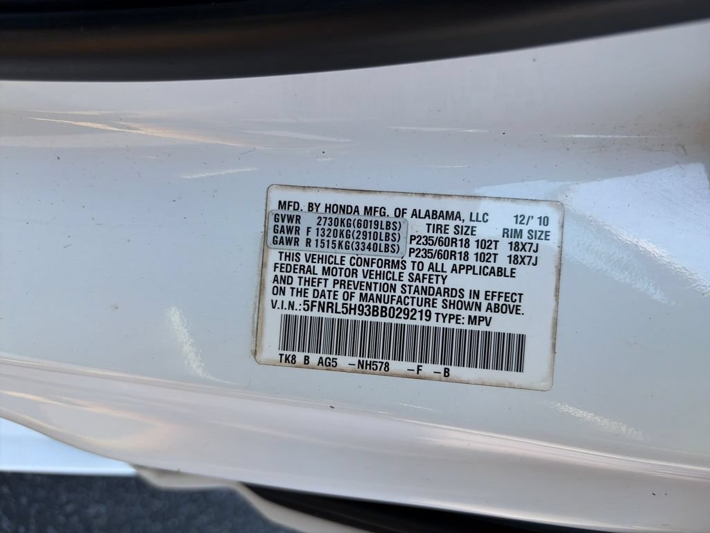 Used 2011 Honda Odyssey Touring image 31