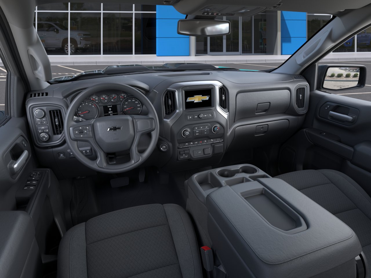 New 2026 Chevrolet Silverado 1500 Custom Trail Boss w/ LPO, Dark Essentials Package AWD/4WD image 15