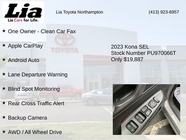 Used 2023 Hyundai Kona SEL w/ Cargo Package image 7