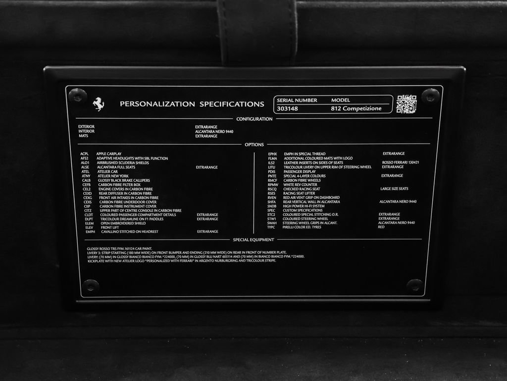 Used 2024 Ferrari 812 Competizione image 52