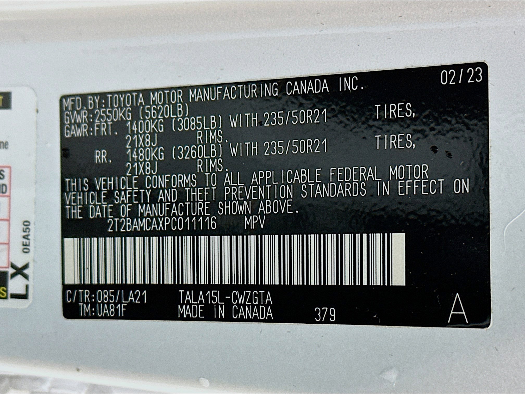 Certified 2023 Lexus RX 350 AWD w/ Accessory Package image 31