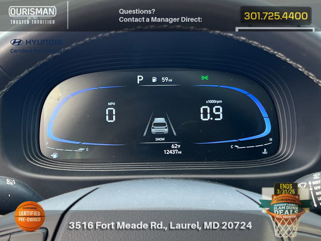 Certified 2025 Hyundai Venue SEL image 9