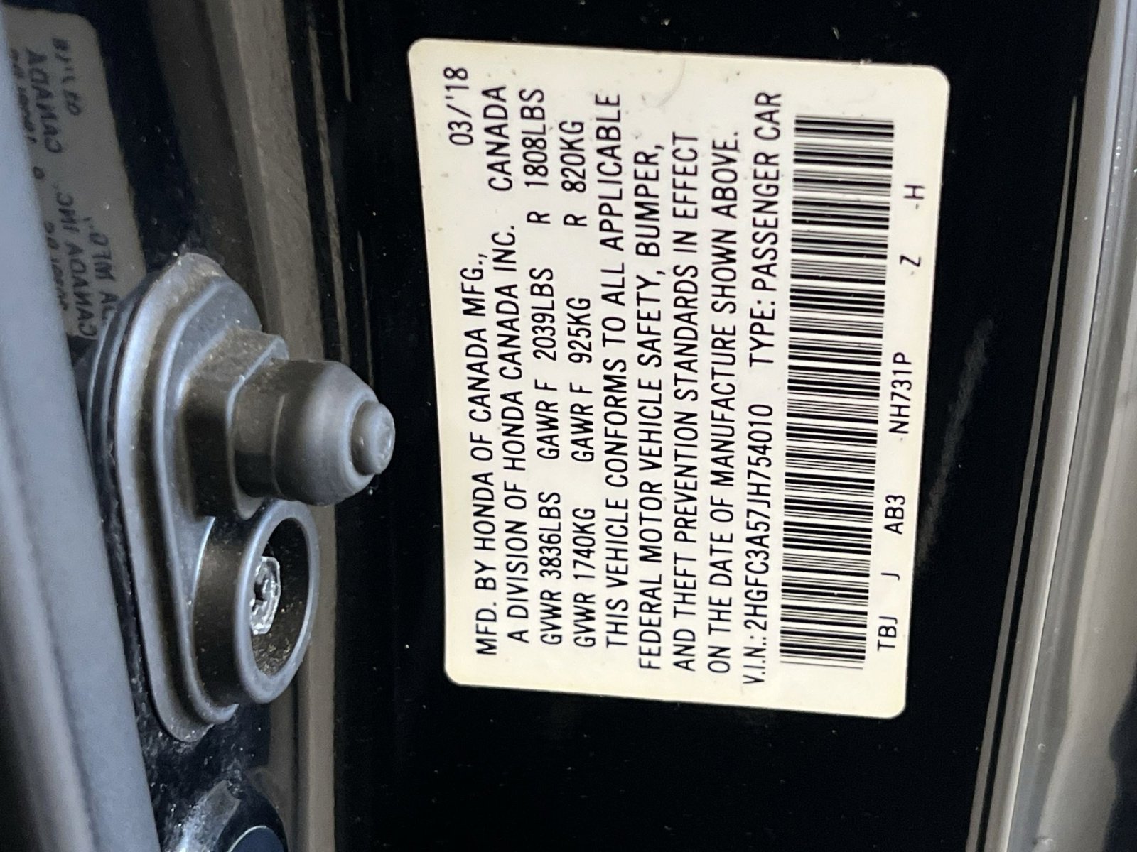 Used 2018 Honda Civic Si image 34