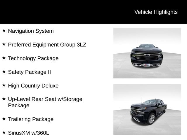 Certified 2020 Chevrolet Silverado 1500 High Country w/ Technology Package AWD/4WD image 13