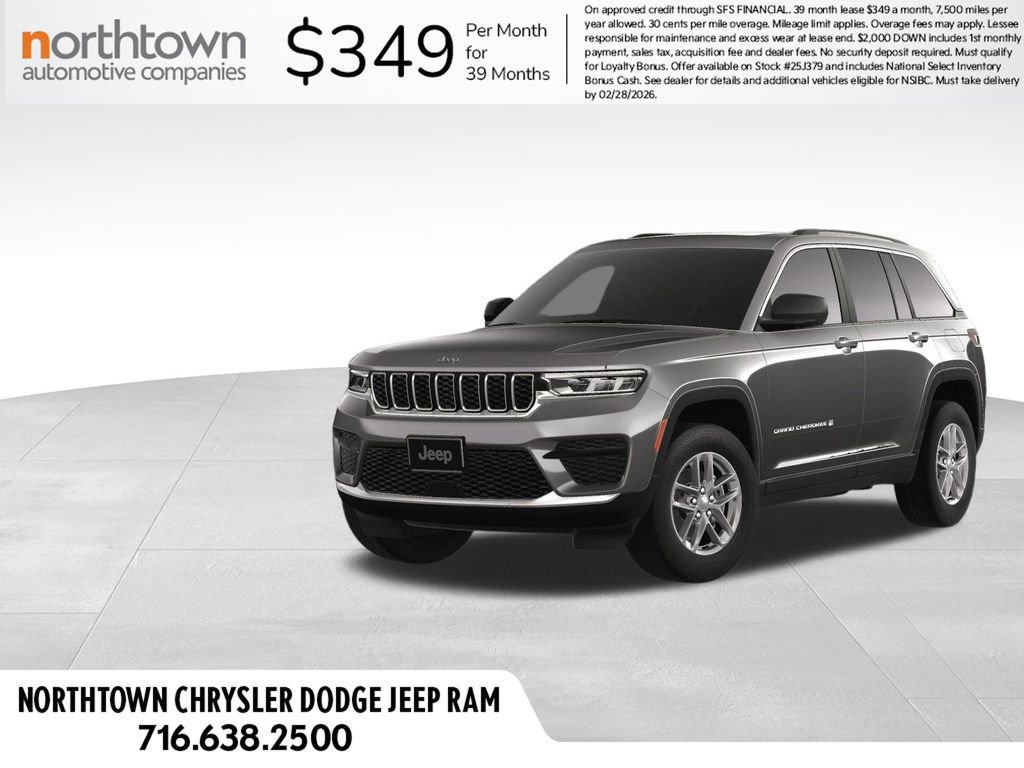 New 2025 Jeep Grand Cherokee Laredo X w/ Luxury Tech Group I