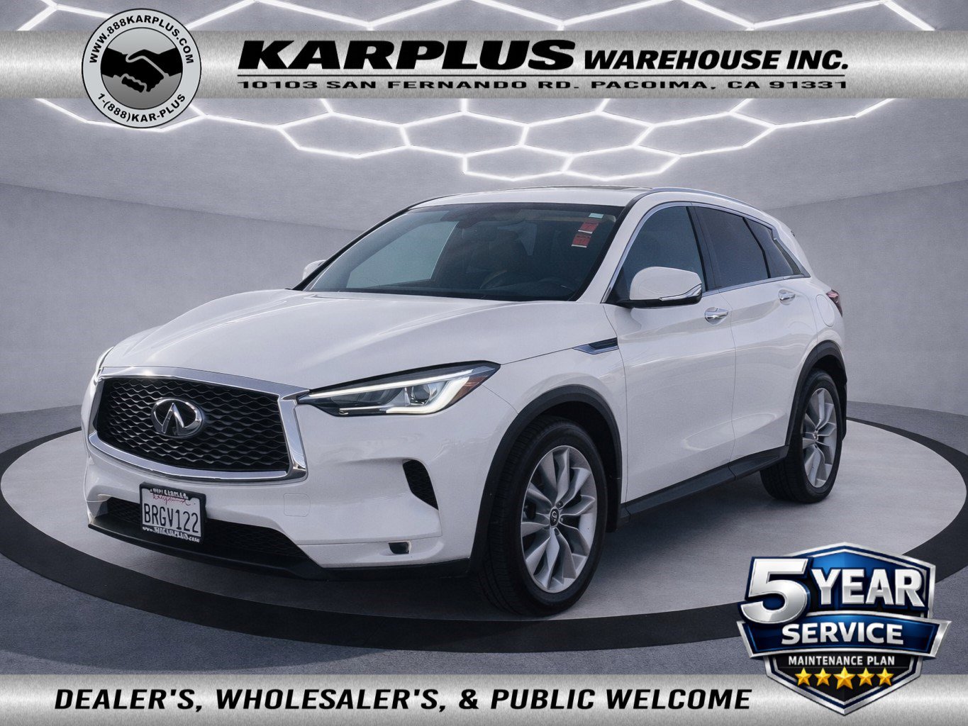 Used 2020 INFINITI QX50 Pure FWD image 1