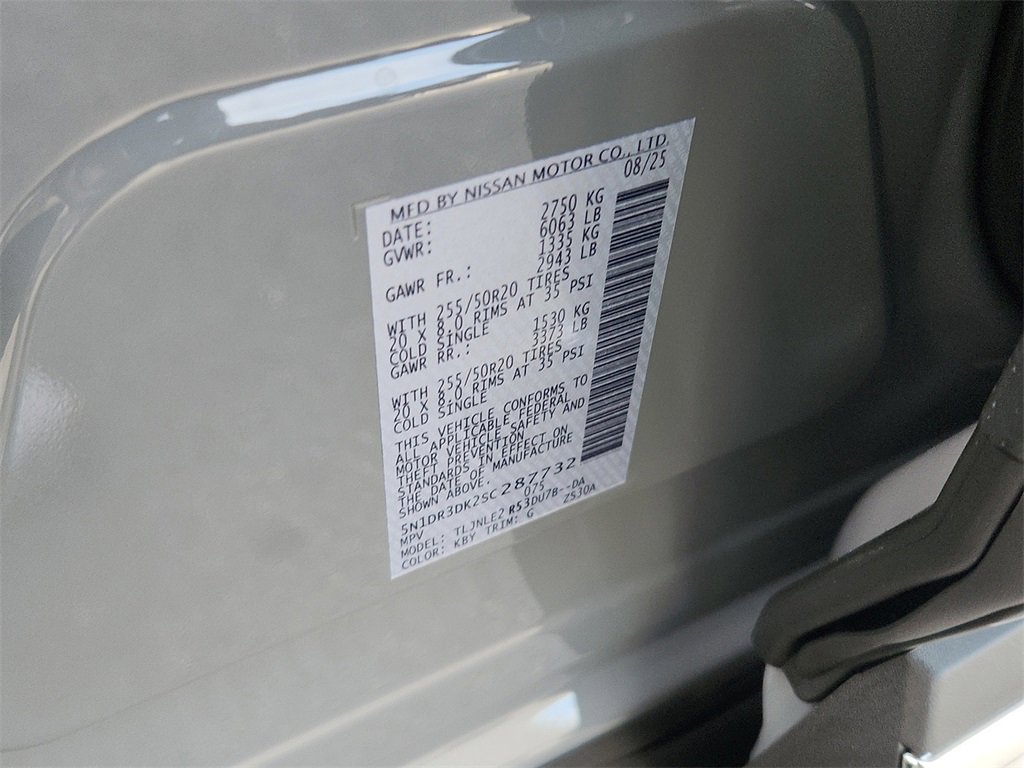 New 2025 Nissan Pathfinder Platinum image 10