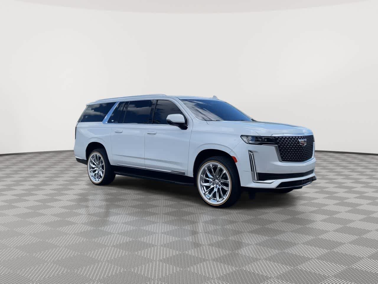 Used 2023 Cadillac Escalade ESV Premium Luxury w/ LPO, Floor Liner Package AWD/4WD video 2