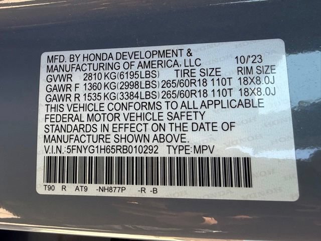 Used 2024 Honda Pilot TrailSport image 35
