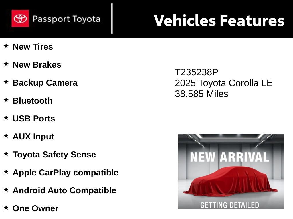 Used 2025 Toyota Corolla LE FWD image 5