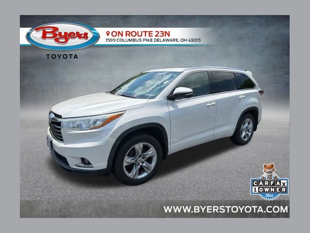 Used 2015 Toyota Highlander Limited AWD/4WD image 1