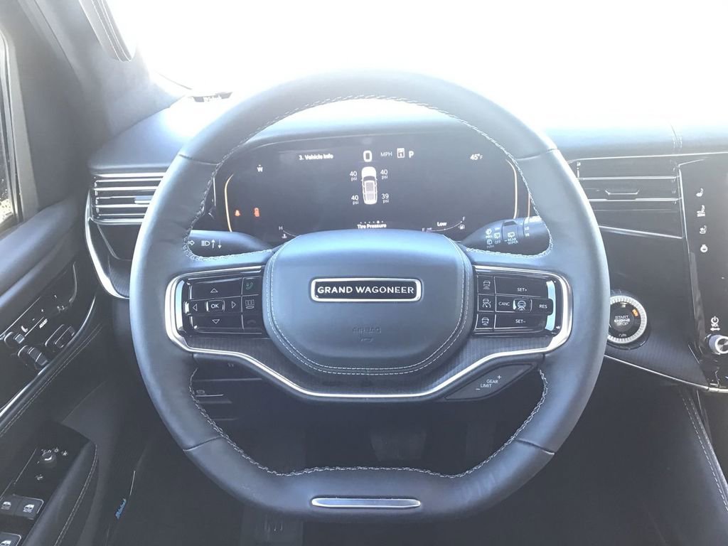 New 2025 Jeep Grand Wagoneer L Series II Obsidian w/ Quick Order Packagew 28T image 13